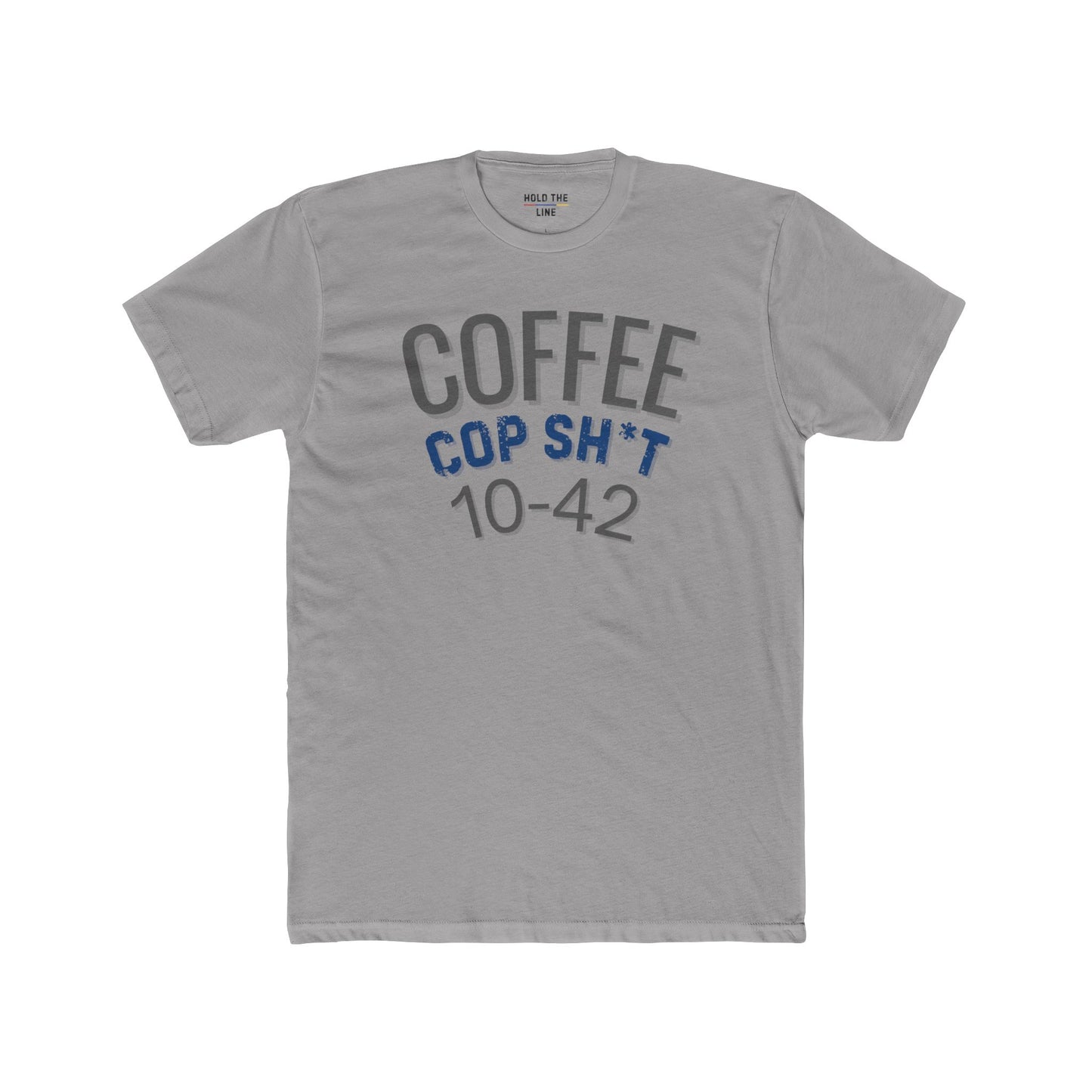 Coffee. Cop Sh*t. 10-42 Police Shirt – Death Before Decaf Skull Tee