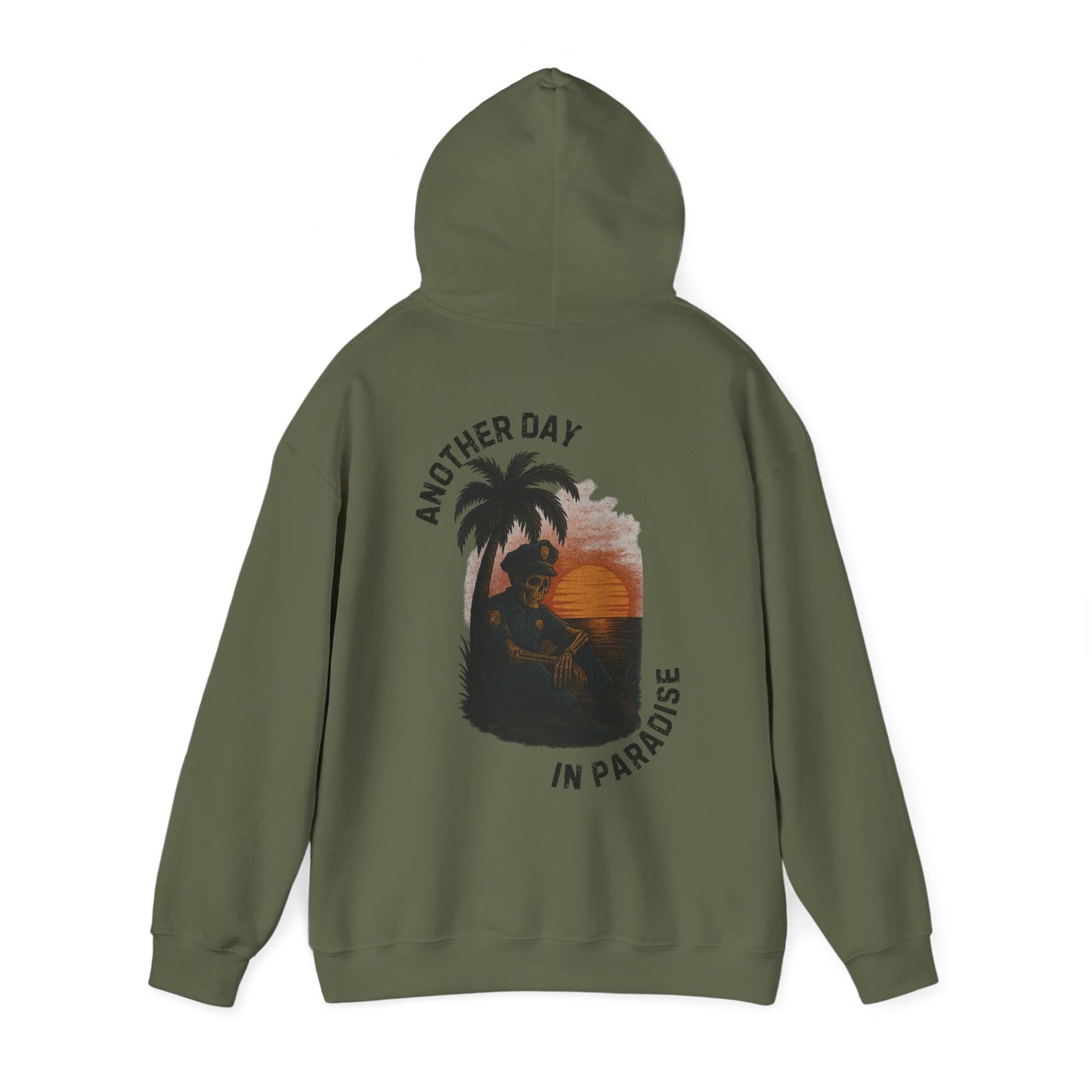 Another Day In Paradise - Police Hoodie
