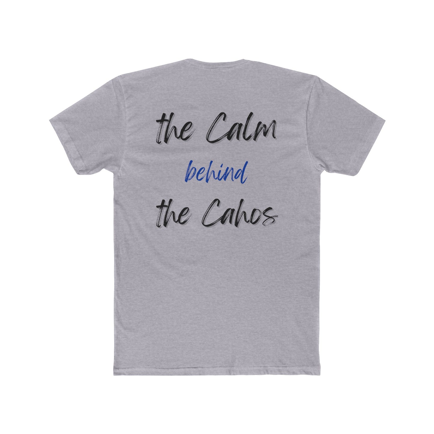 Calm Behind the Chaos – Thin Blue Line Bow Tee