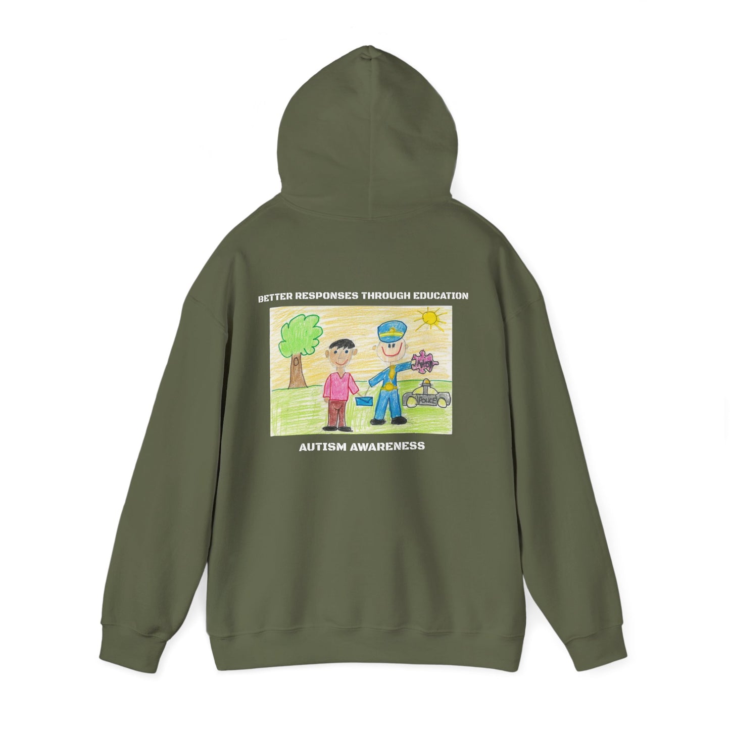 Autism Awareness - Better Response Through Education - Hoodie