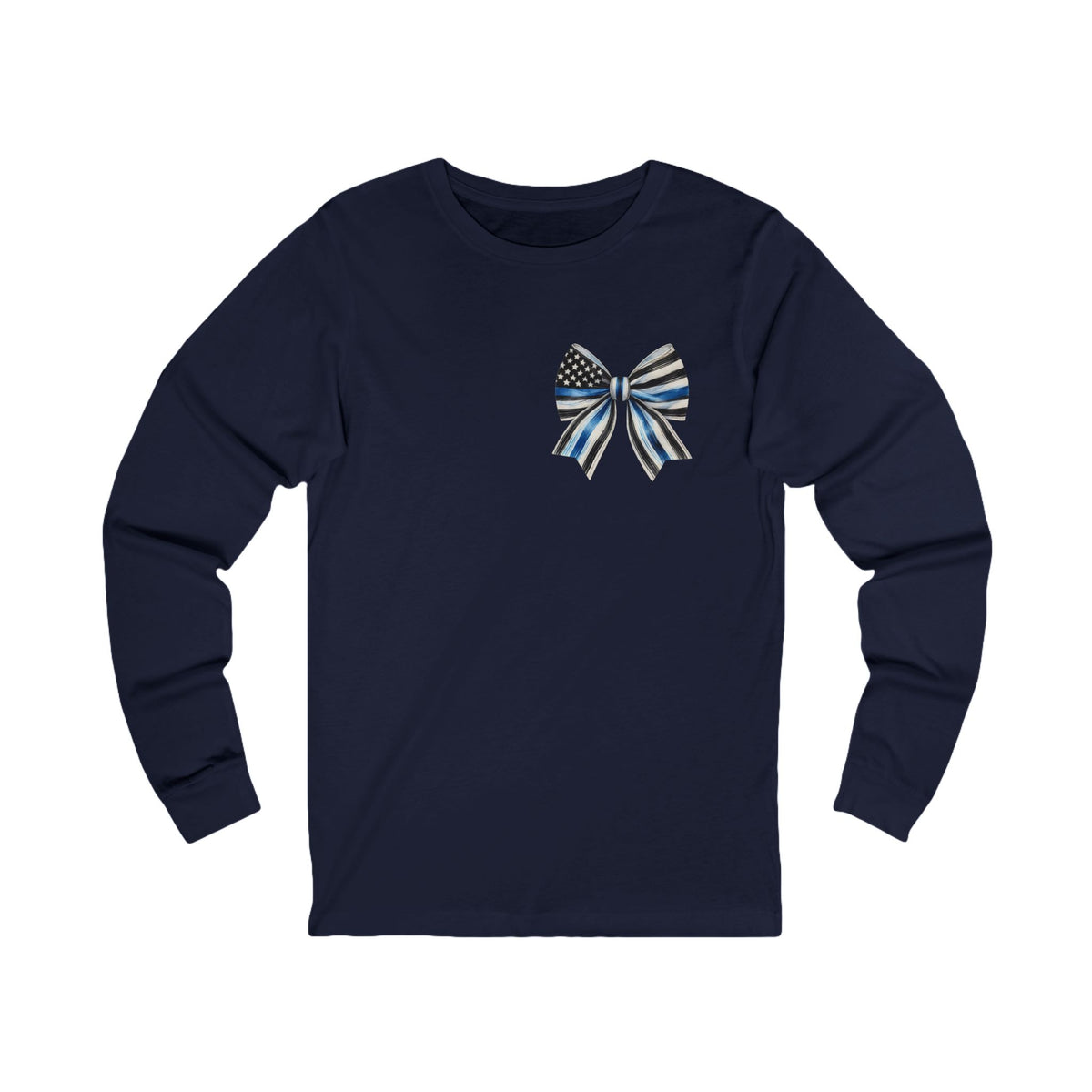 Thin Blue Line Bow Long Sleeve