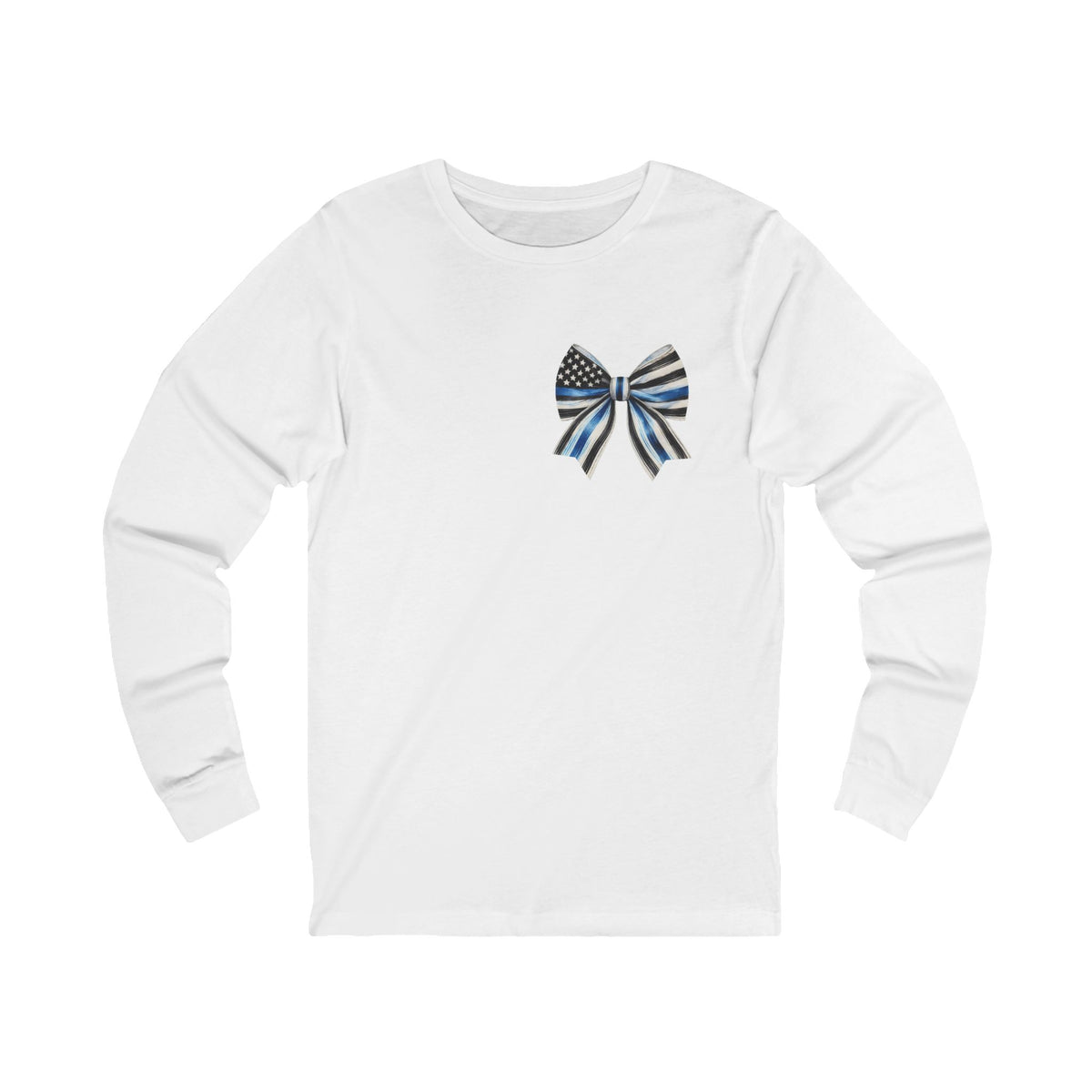 Thin Blue Line Bow Long Sleeve