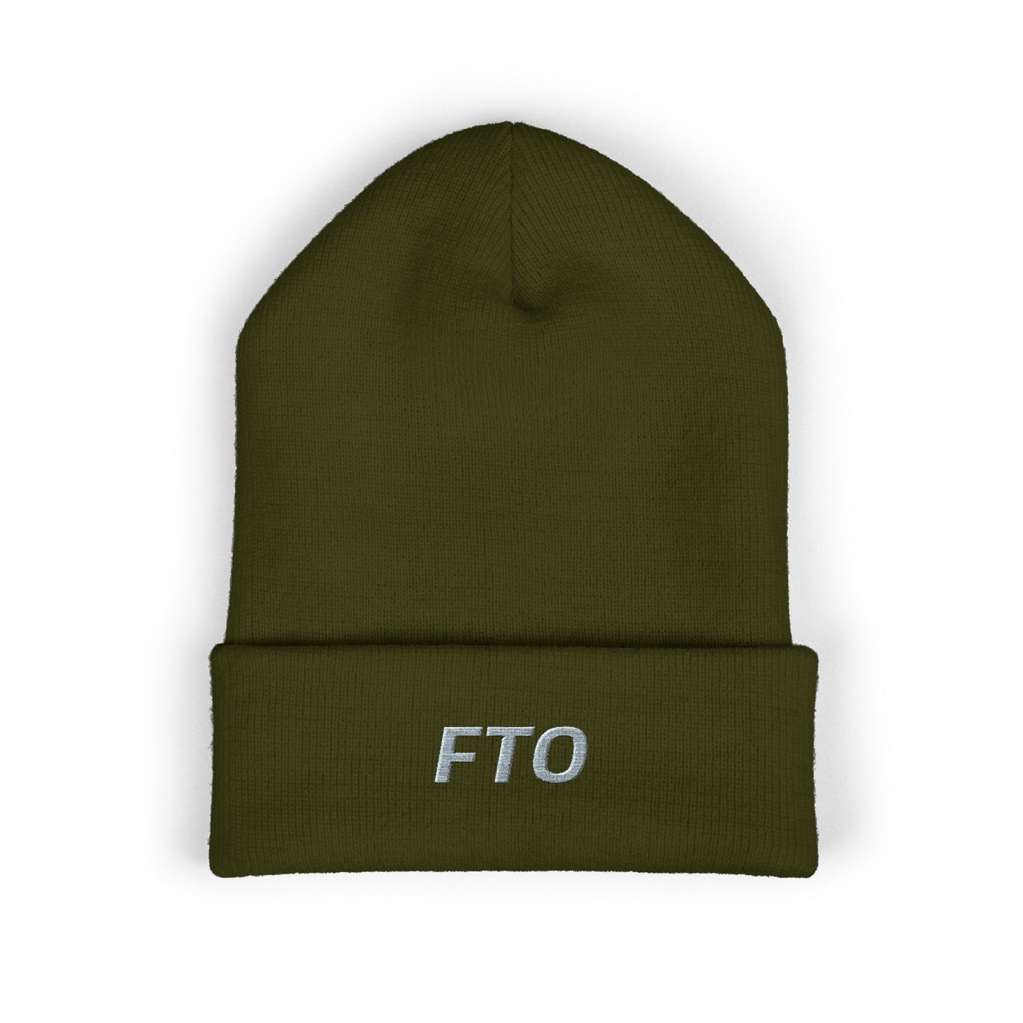 FTO Gray Text Beanie