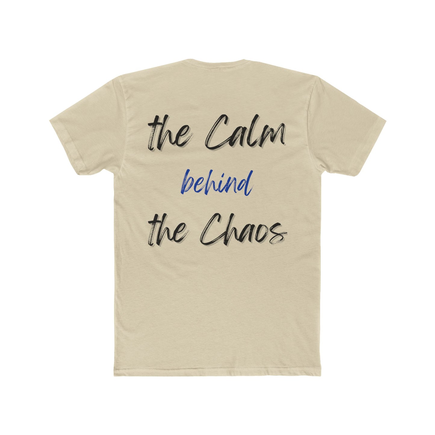 Calm Behind the Chaos – Next Level Thin Blue Line Bow Tee
