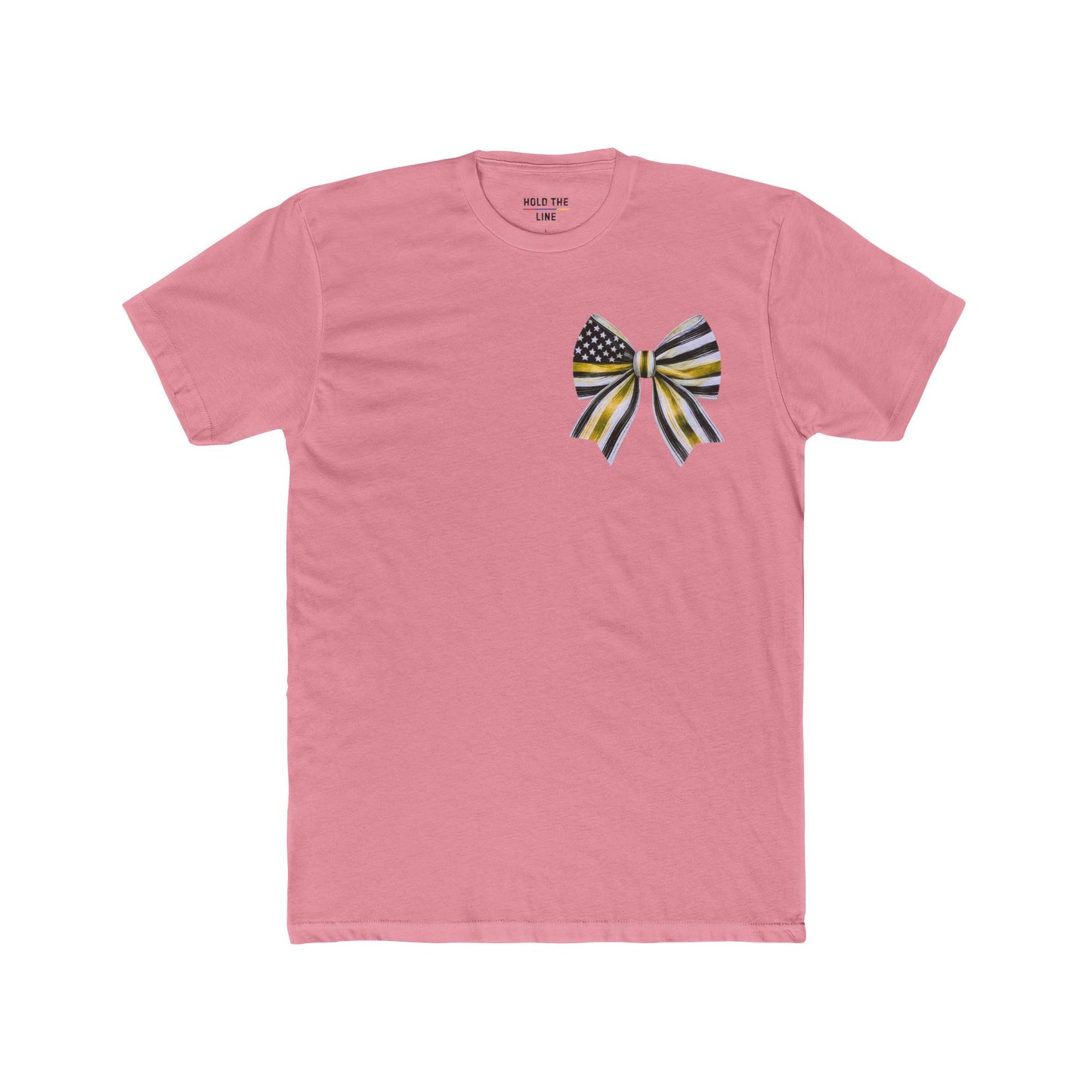 Calm Behind the Chaos – Next Level Thin Gold Line Bow Tee