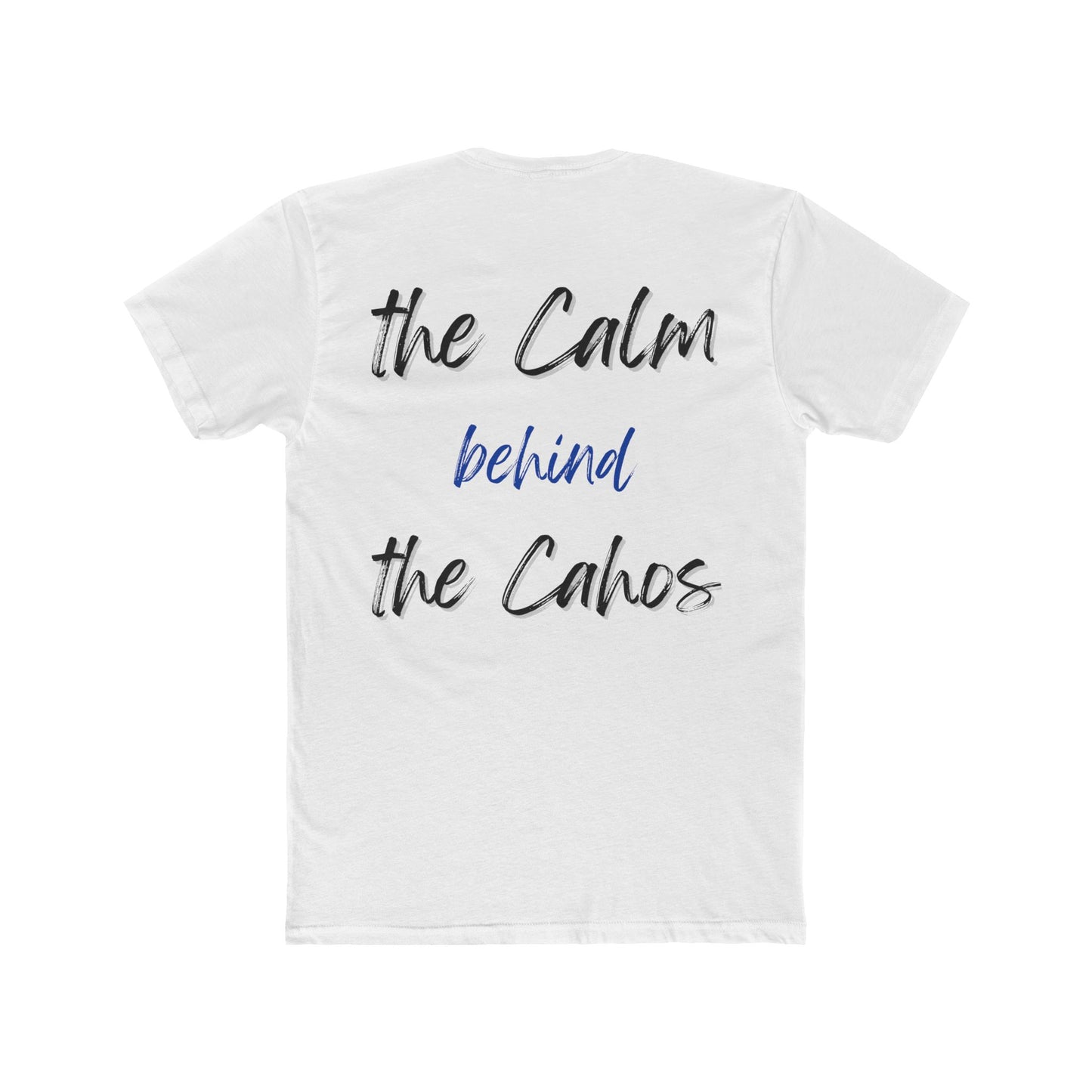 Calm Behind the Chaos – Thin Blue Line Bow Tee