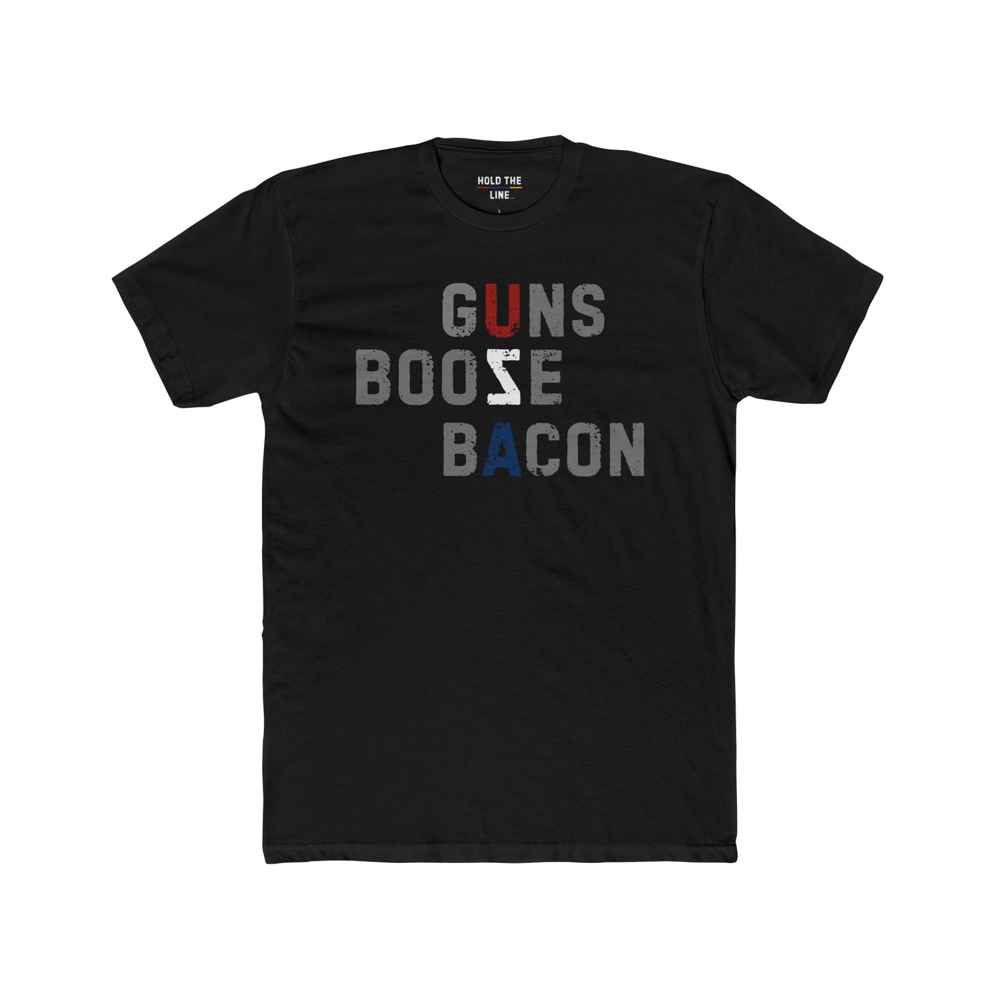 Guns. Booze. Bacon.