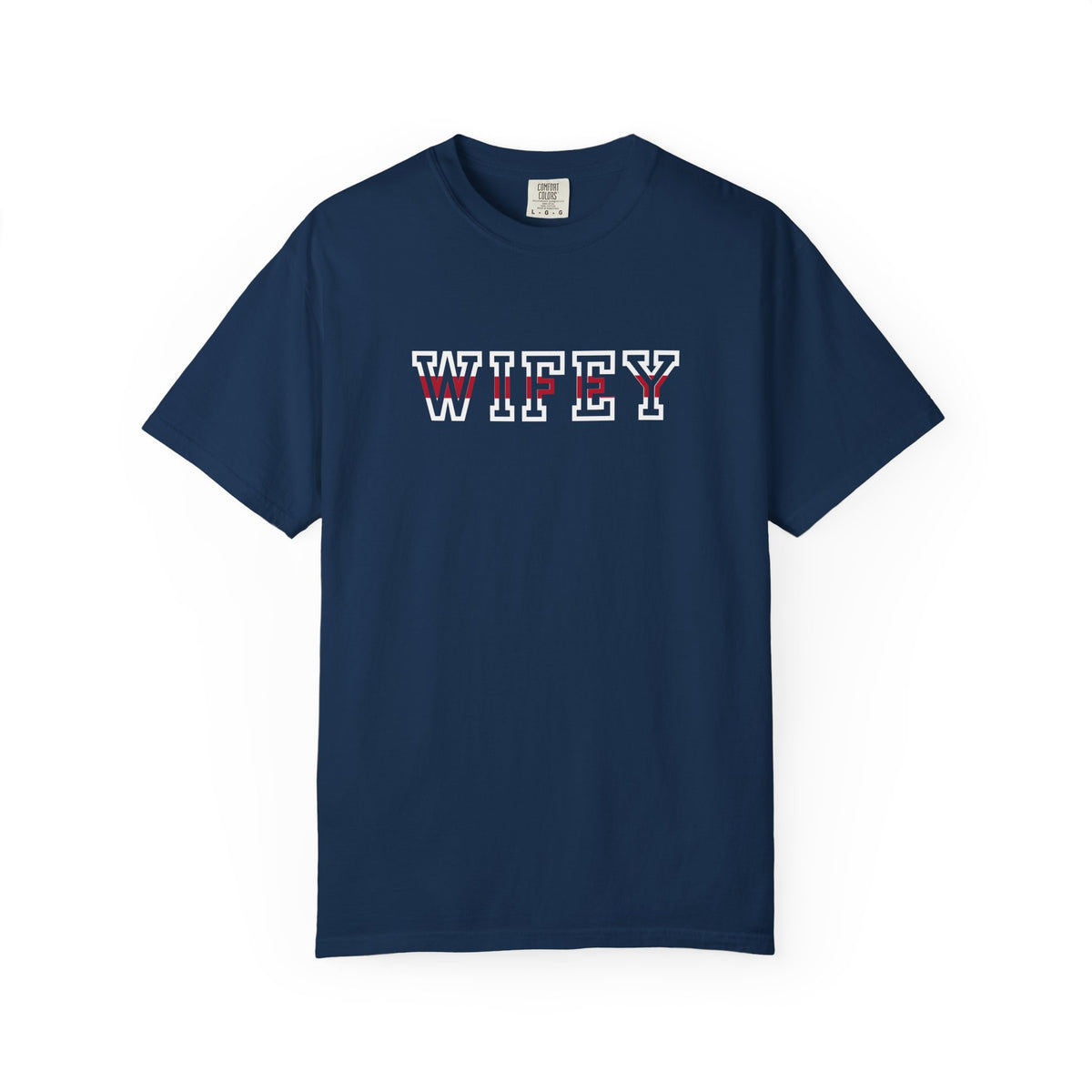 Firefighter Wife Comfort Colors Shirt — Thin Red Line | HTL