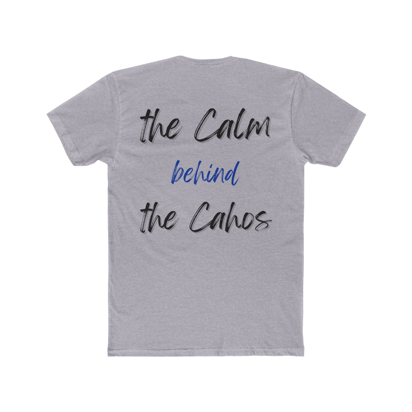 Calm Behind the Chaos – Thin Blue Line Bow Tee