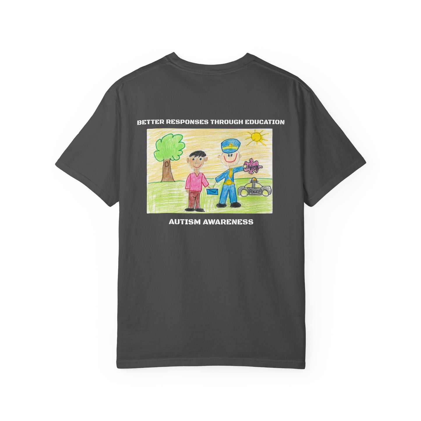 Autism Awareness - Better Response Through Education - Comfort Colors Shirt