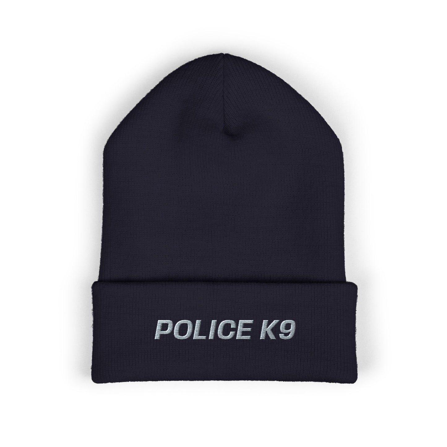 Police K9 Gray Text Beanie