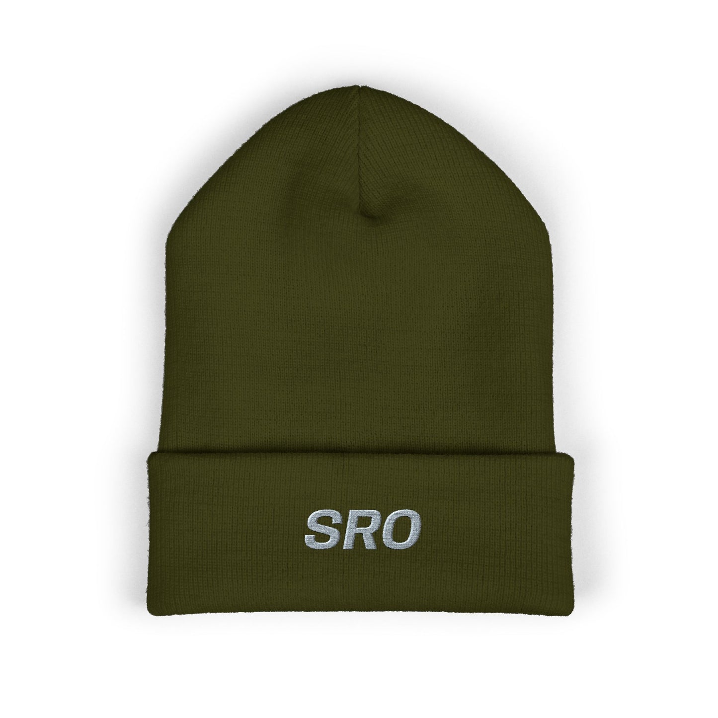 SRO Gray Text Beanie