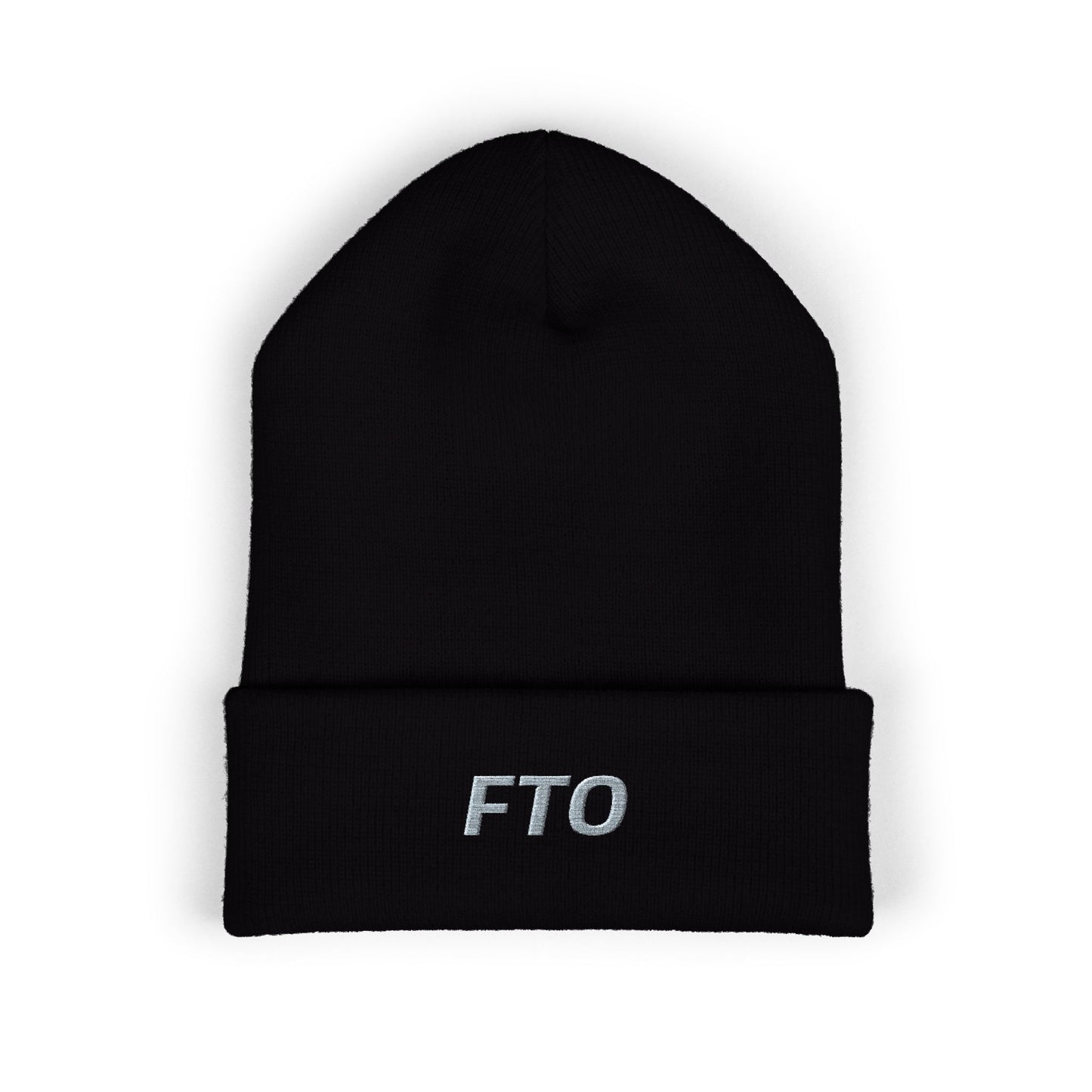 FTO Gray Text Beanie