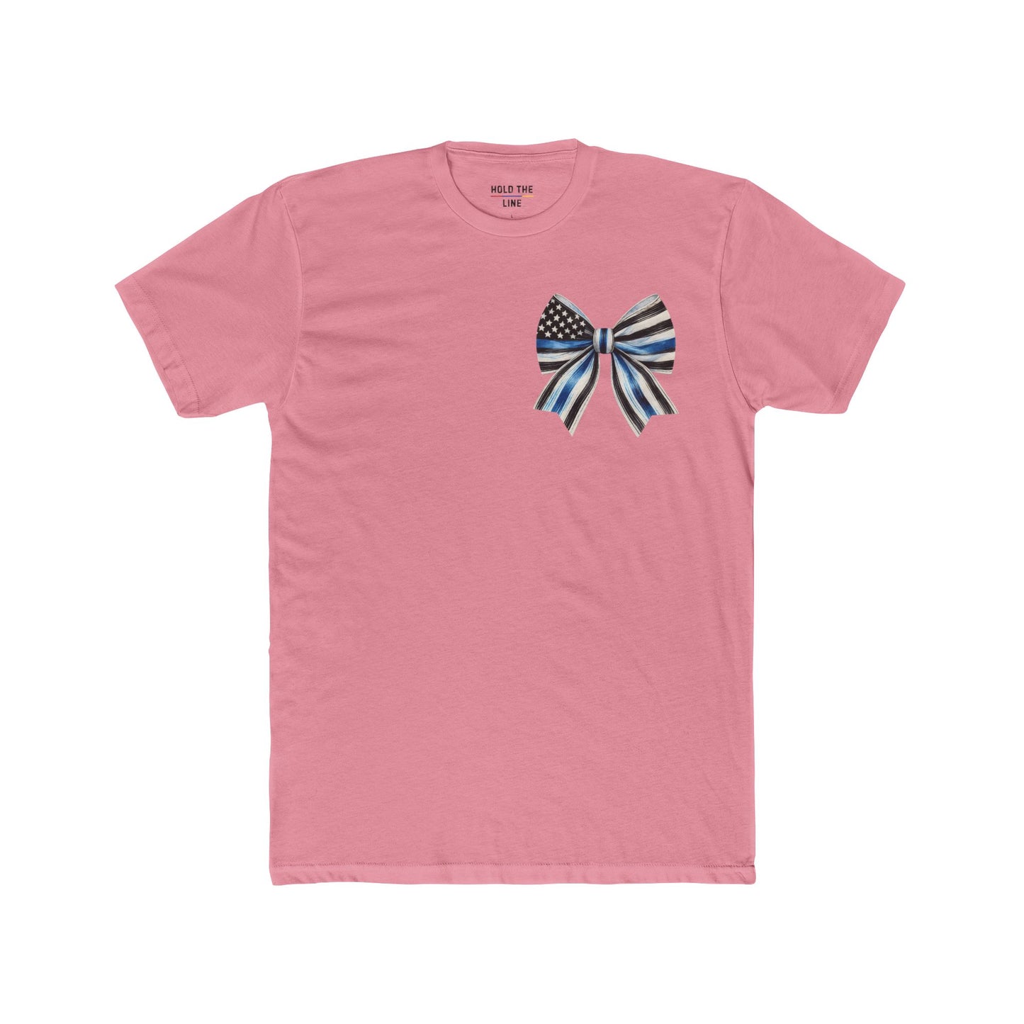 Calm Behind the Chaos – Next Level Thin Blue Line Bow Tee