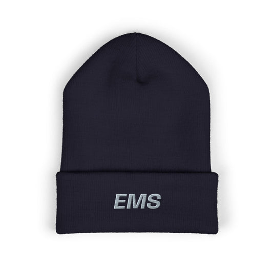 EMS Gray Text Beanie
