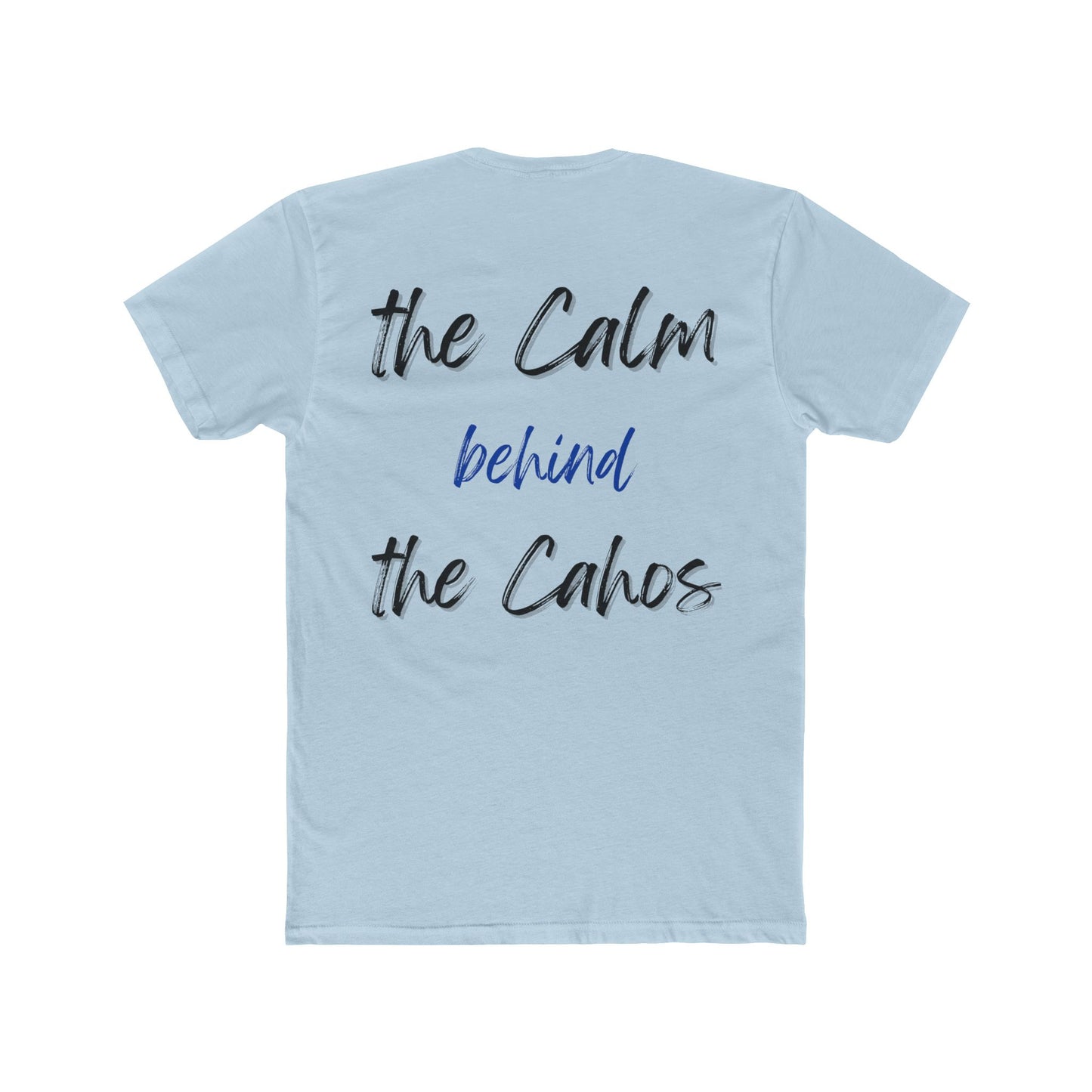 Calm Behind the Chaos – Thin Blue Line Bow Tee