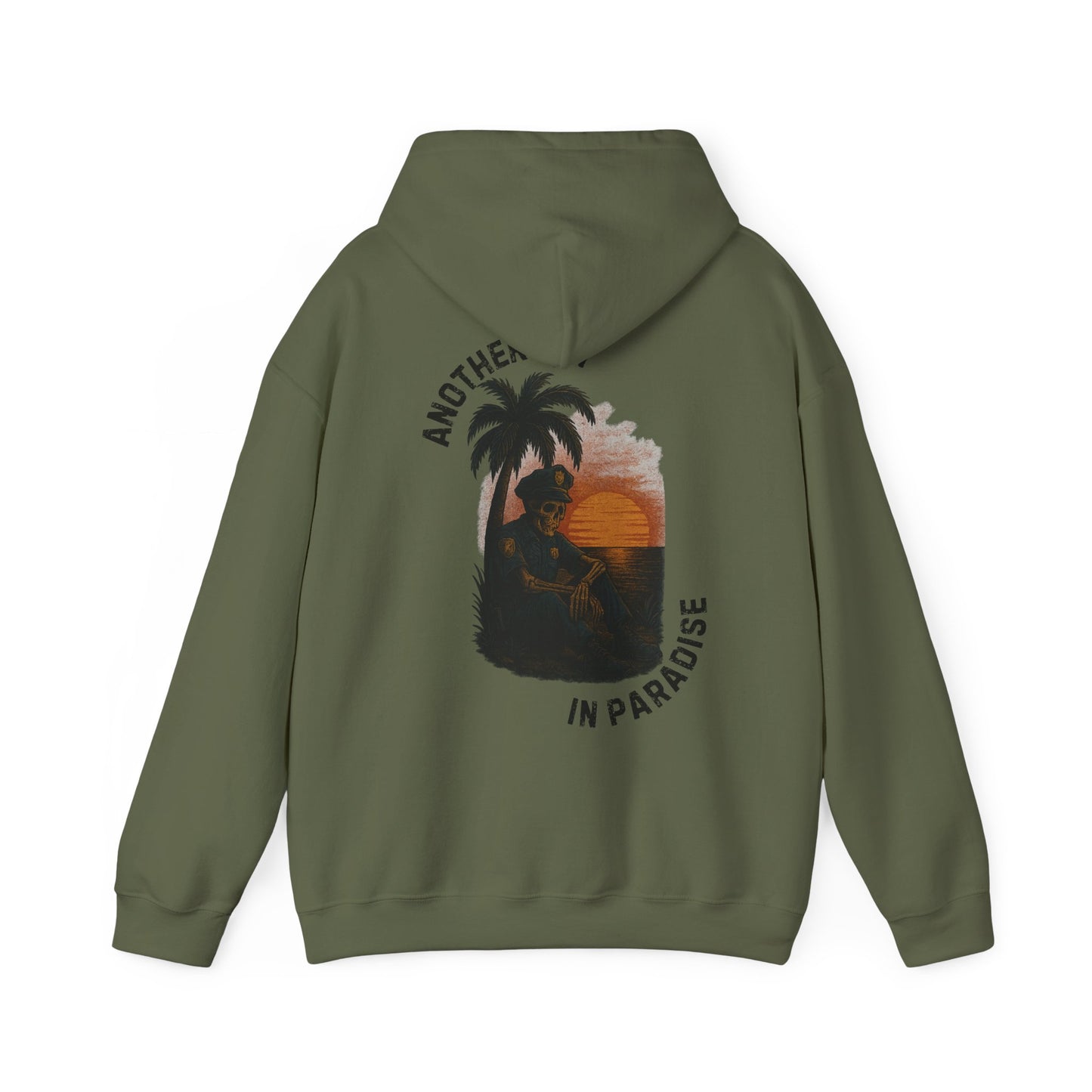Another Day In Paradise - Police Hoodie