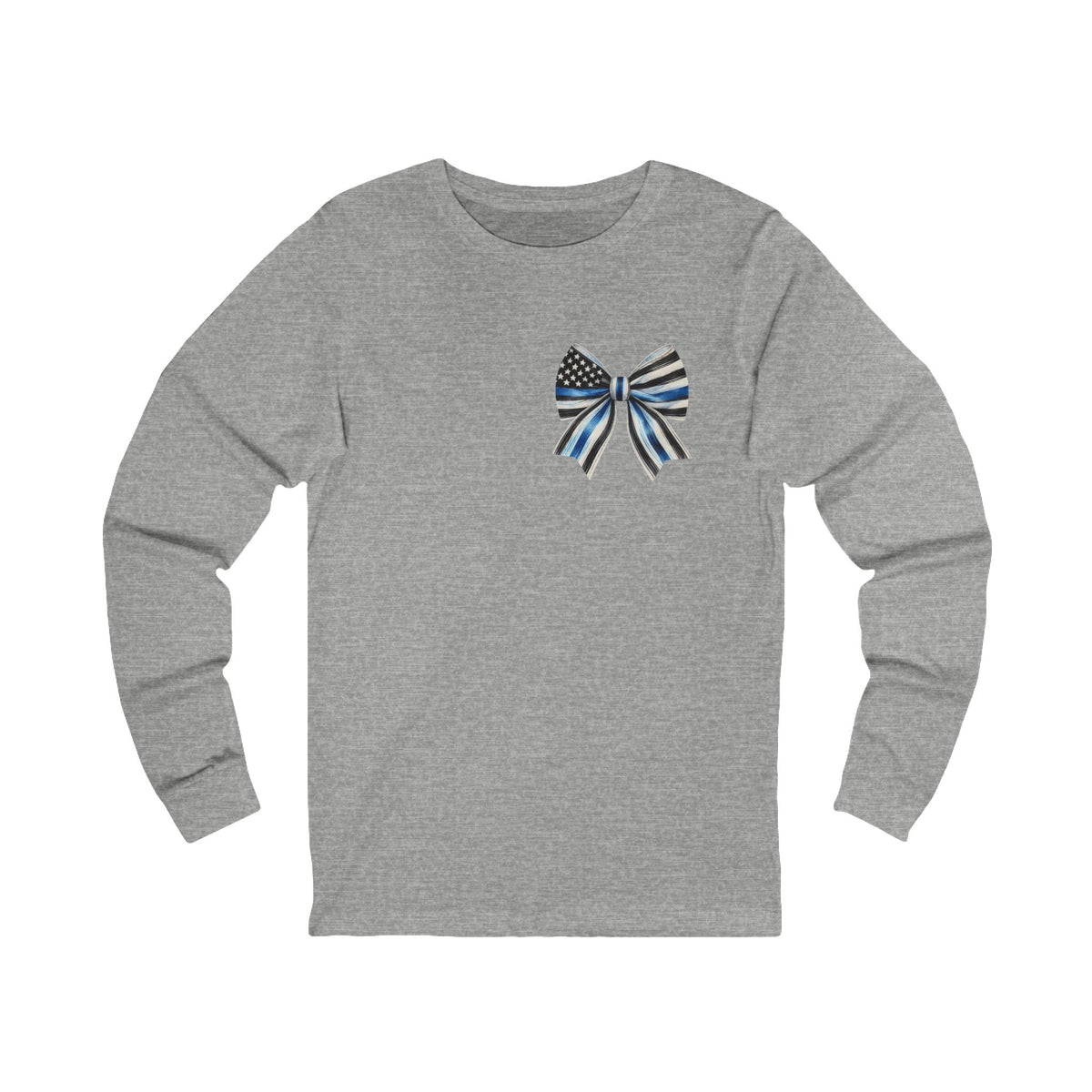 Thin Blue Line Bow Long Sleeve