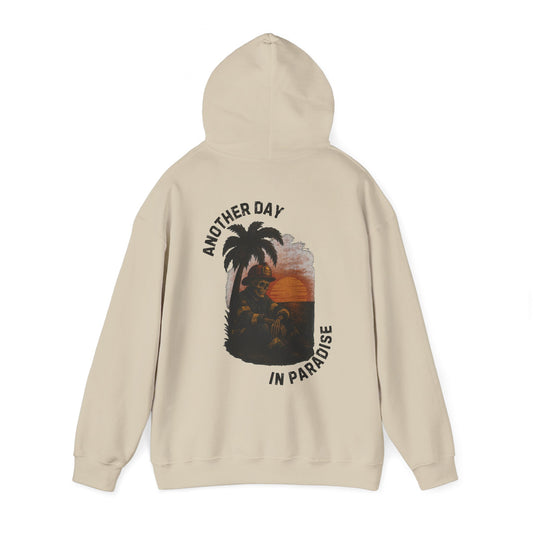 Another Day In Paradise - Firefighter Hoodie