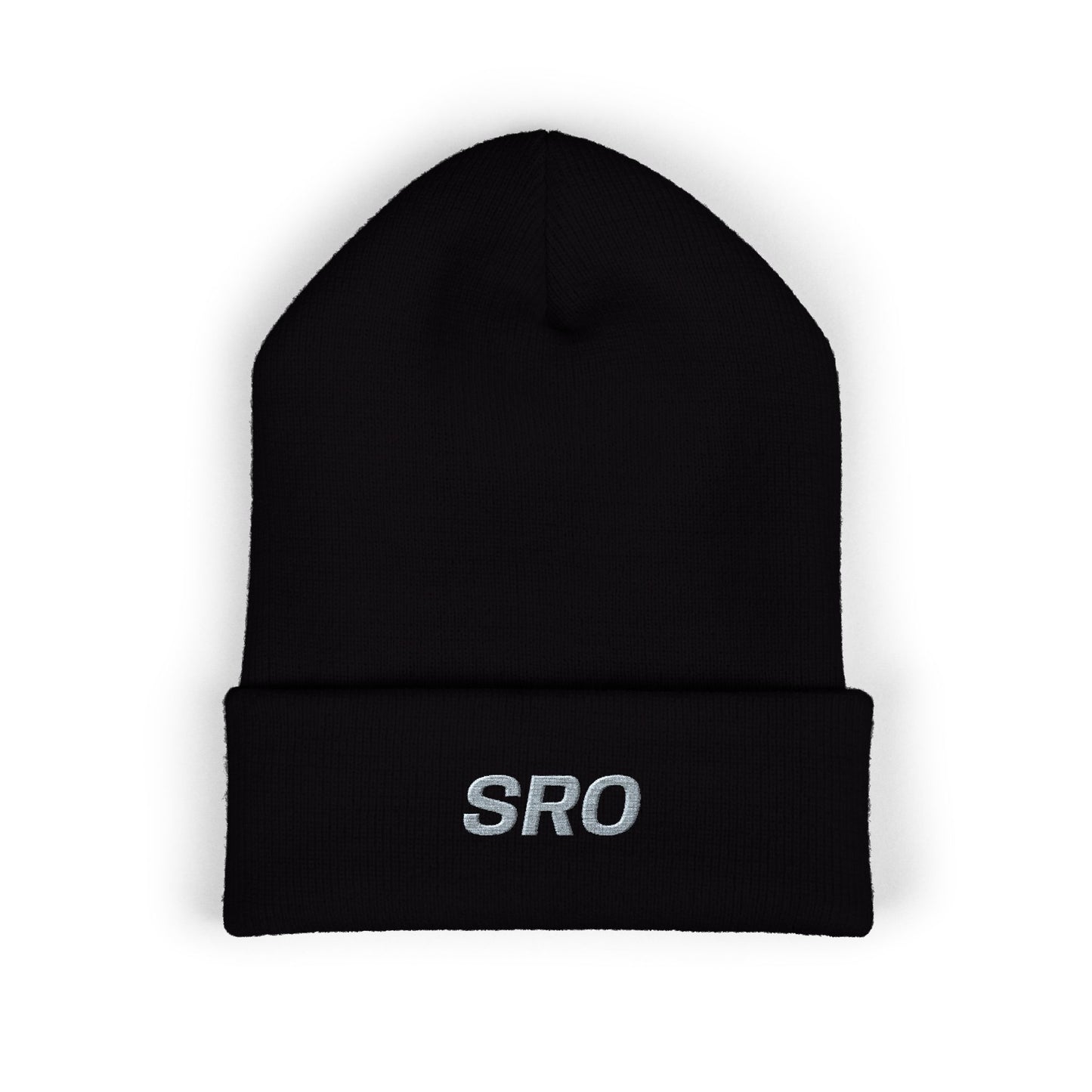 SRO Gray Text Beanie