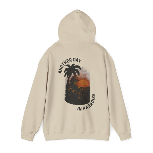 Another Day In Paradise - Firefighter Hoodie