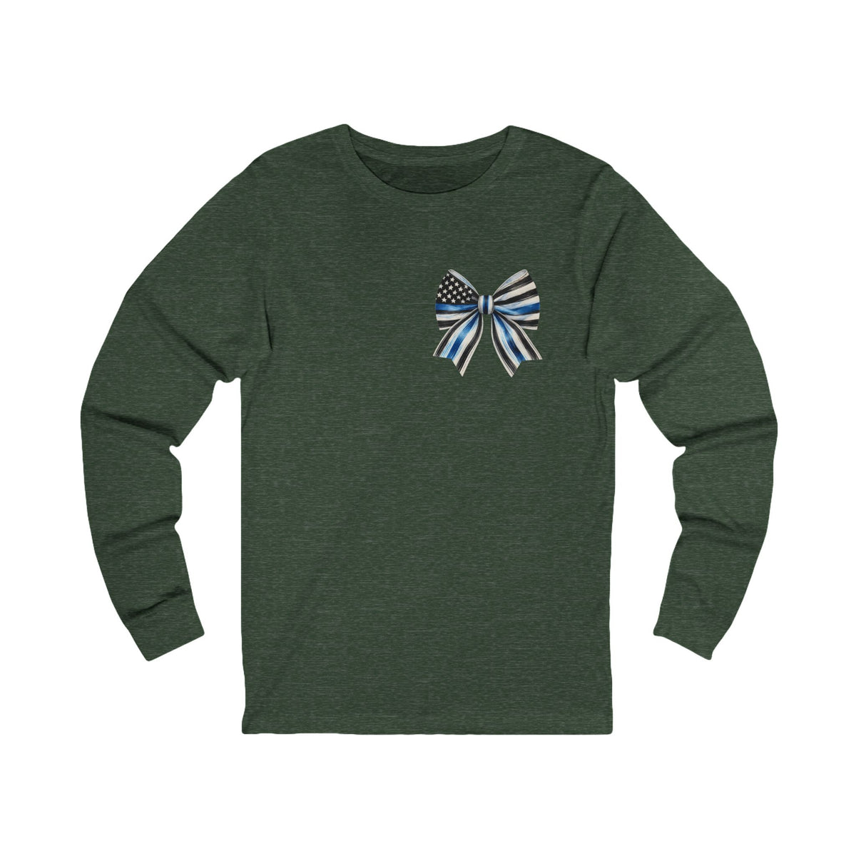 Thin Blue Line Bow Long Sleeve