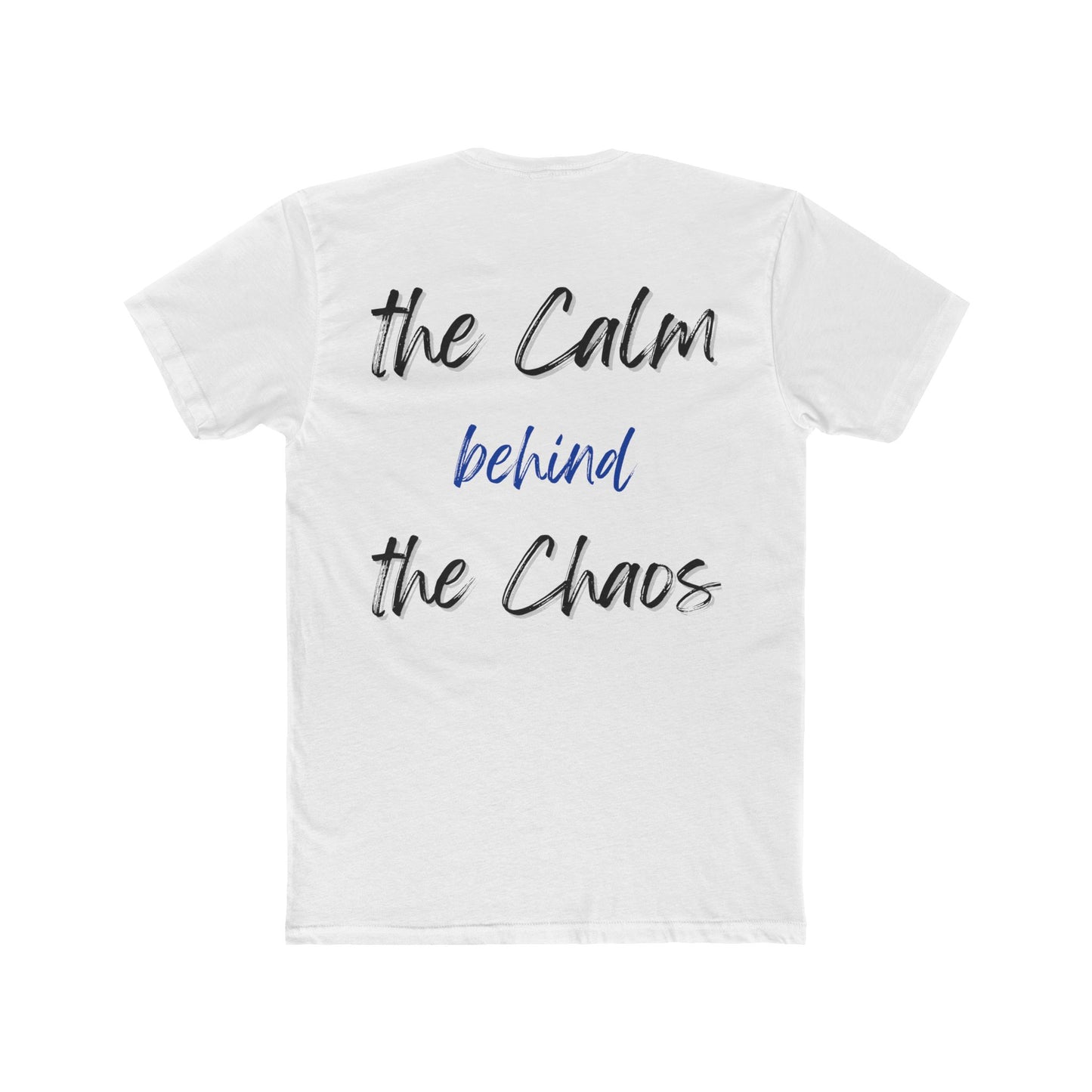 Calm Behind the Chaos – Next Level Thin Blue Line Bow Tee
