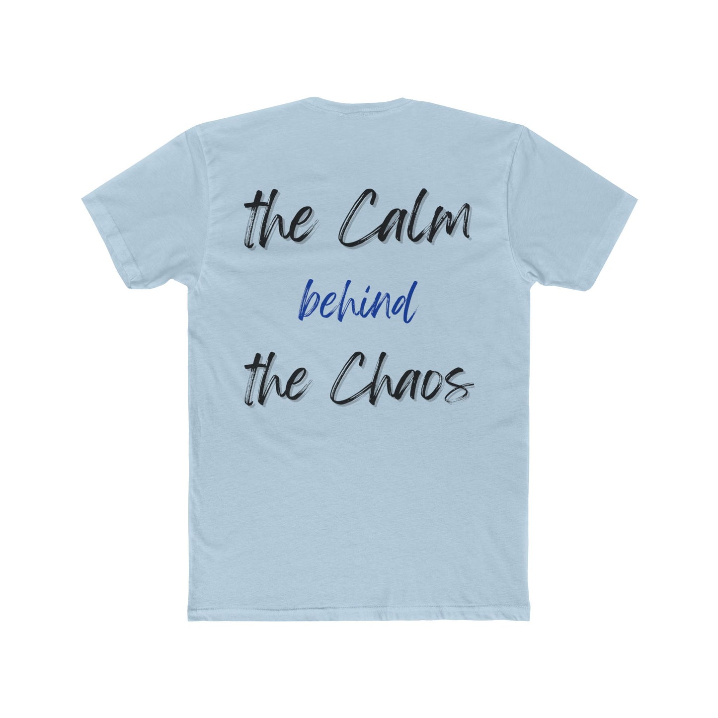 Calm Behind the Chaos – Next Level Thin Blue Line Bow Tee
