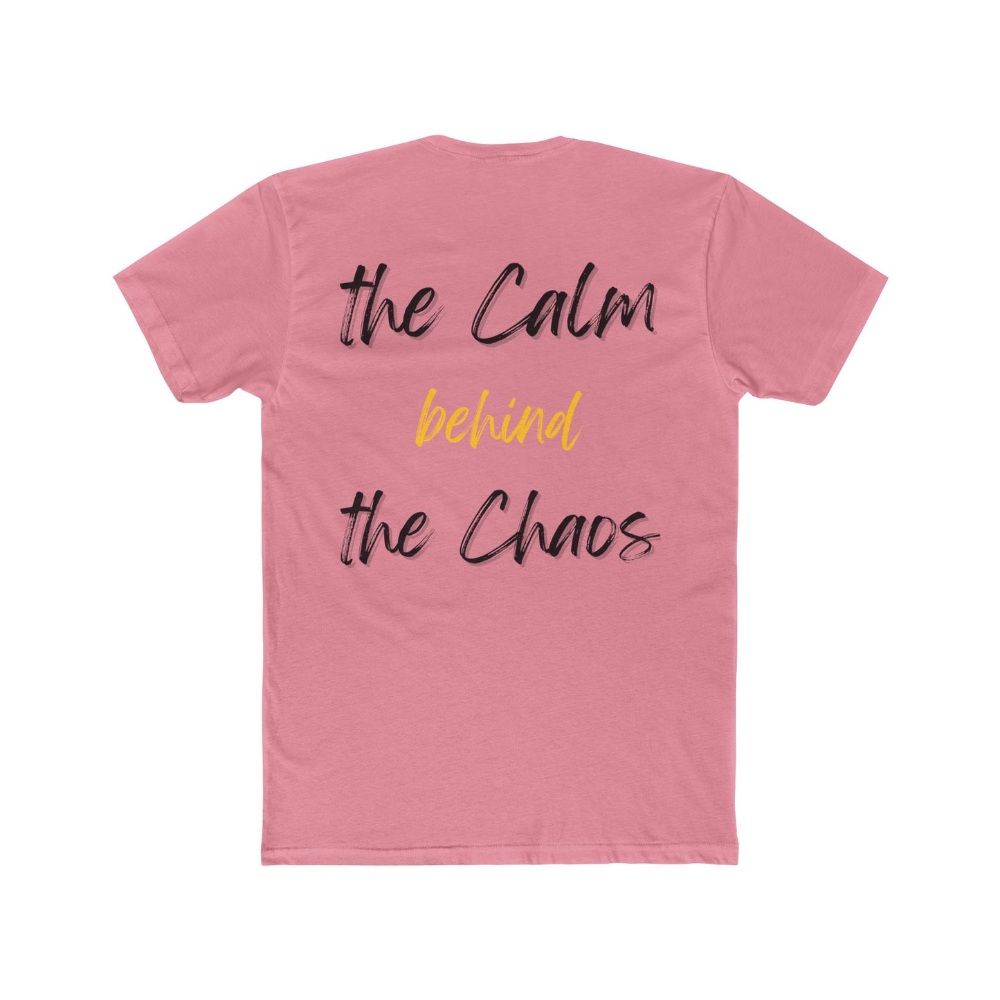 Calm Behind the Chaos – Next Level Thin Gold Line Bow Tee