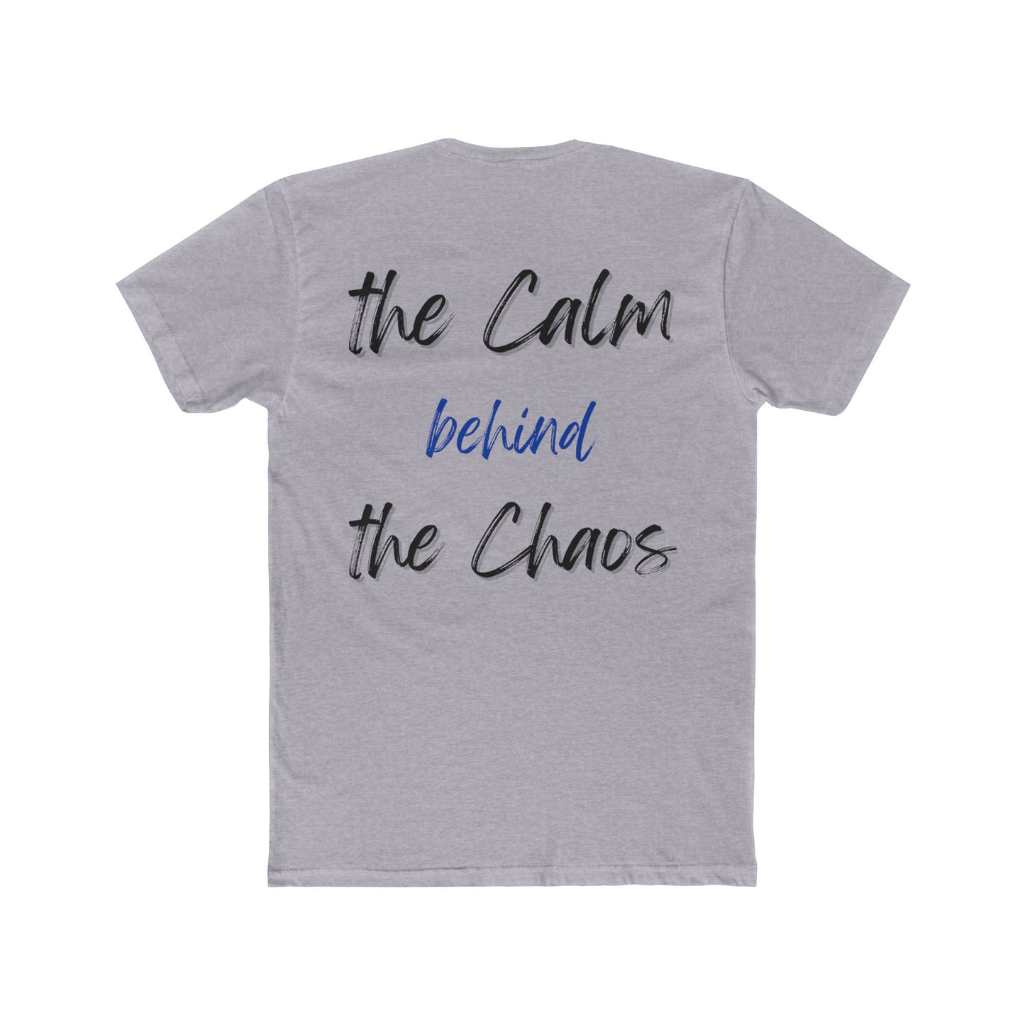 Calm Behind the Chaos – Next Level Thin Blue Line Bow Tee